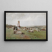 Les jeunes bergères - Luigi Chialiva — framed artwork on a wall