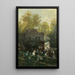 At the Canoeists' Rendezvous - Luigi Loir — framed artwork on a wall