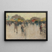 Fête de la place du Trône Paris - Luigi Loir — framed artwork on a wall