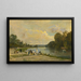 La Fête nautique - Luigi Loir — framed artwork on a wall