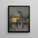 The fairground - Luigi Loir — framed artwork on a wall
