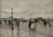 La sortie de Paris Porte d'Asnières - Luigi Loir — artwork view