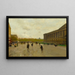 The Louvre Paris - Luigi Loir — framed artwork on a wall