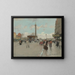 Place de la Bastille, Paris - Luigi Loir — framed artwork on a wall