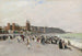 Vue de la Plage et du Casino à Dieppe - Luigi Loir — artwork view