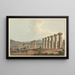 Aqueduct near Ephesus - Luigi Mayer — framed artwork on a wall