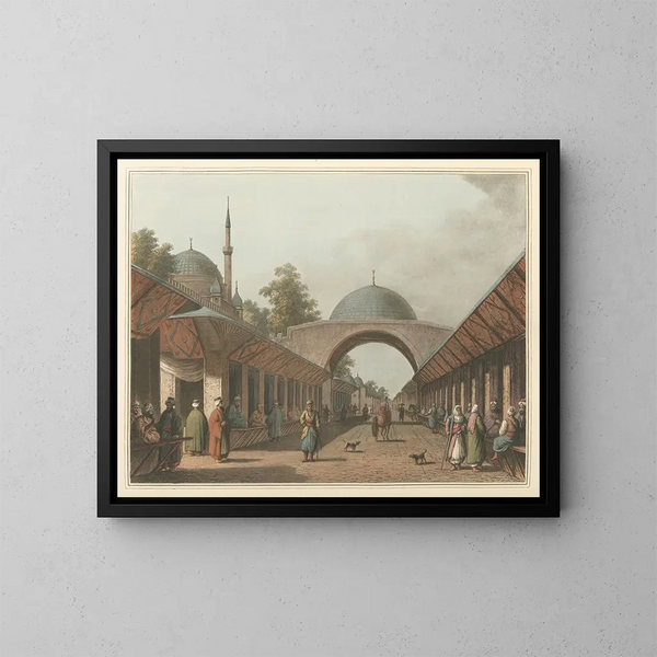Borgas - Luigi Mayer — framed artwork on a wall