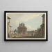 Église et Couvent de Sainte-Marie - Luigi Mayer — framed artwork on a wall