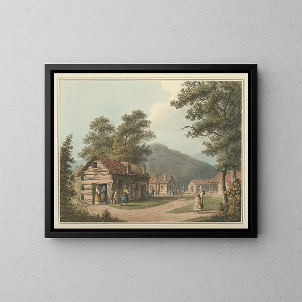 Ciala Kavak - Luigi Mayer — framed artwork on a wall