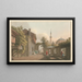 Eski Estamboul - Luigi Mayer — framed artwork on a wall
