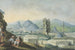 Jerusalem with the church and the sepulchre bell tower - Luigi Mayer — artwork view