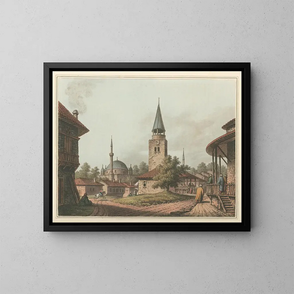Kaskerat - Luigi Mayer — framed artwork on a wall