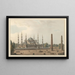 Mosque of Sultan Ahmed - Luigi Mayer — framed artwork on a wall