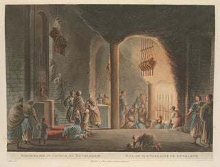 Underground Church in Bethlehem - Luigi Mayer — artwork view