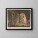 Underground Church in Bethlehem - Luigi Mayer — framed artwork on a wall