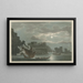 L'Île de Tortosa - Luigi Mayer — framed artwork on a wall