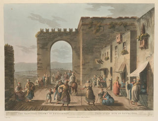 The Main Street of Bethlehem - Luigi Mayer — artwork view