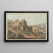 Theatre at Ephesus - Luigi Mayer — framed artwork on a wall