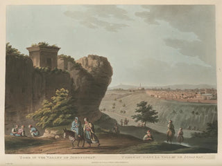 Tomb in the Valley of Jehoshaphat - Luigi Mayer — artwork view