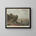 Tomb in the Valley of Jehoshaphat - Luigi Mayer — framed artwork on a wall
