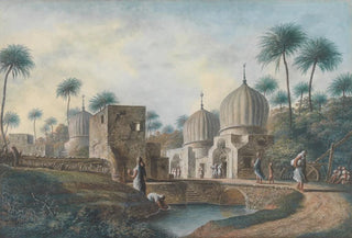 Luigi Mayer - Tombs of Great Arab Saints to be seen in the Neighborhood of Rosetta Egypt.webp