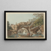 View at Villa Scabrosa - Luigi Mayer — framed artwork on a wall