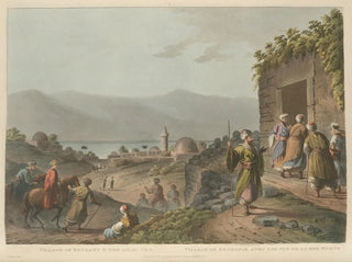 Village of Bethany and the Dead Sea - Luigi Mayer — artwork view
