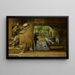 La Farce - Luigi Monteverde — framed artwork on a wall
