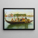 a festive dinner - Luigi Pastega — framed artwork on a wall