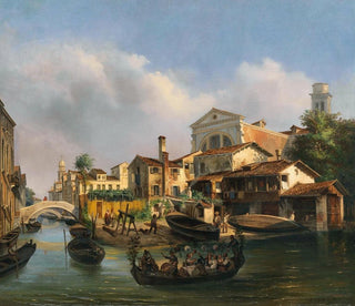 Squero de San Trovaso - Luigi Querena — artwork view