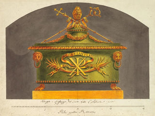 Sarcophagus for the relic - Luigi Righetti — artwork view