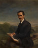 The Painter Alexandre Calame - Luigi Rubio — artwork view