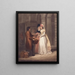Oranges douces de Chine - Luigi Schiavonetti — framed artwork on a wall