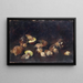 Nature morte avec champignons - Luigi Serralunga — framed artwork on a wall