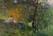 Family resting in a park - Luis Graner i Arrufí — artwork view