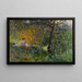 Family resting in a park - Luis Graner i Arrufí — framed artwork on a wall