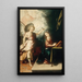 L'Annonciation - Luis Juárez — framed artwork on a wall