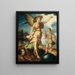 L'ange gardien - Luis Juárez — framed artwork on a wall