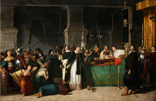 Les Funérailles de l'Inca Atahualpa - Luis Montero — artwork view