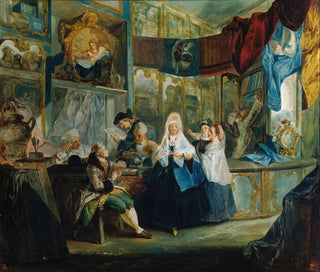 La boutique de l'antiquaire Geniani - Luis Paret y Alcázar — artwork view