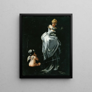 Luis Ricardo Falero - Caught in the Web.webp