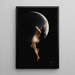 Night Painting - Luis Ricardo Falero — framed artwork on a wall