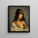 Odalisque - Luis Ricardo Falero — framed artwork on a wall