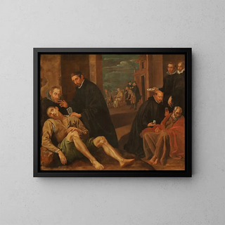 The Watch Pain-Oeuf - Luis Tristán — framed artwork on a wall