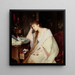 Telegram Painting - Luisa Max Ehrlerov — framed artwork on a wall