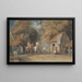 Maison de péage de campagne - Luke Clennell — framed artwork on a wall