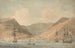 View of Jamestown Saint Helena from the sea with ships - Luke Clennell — artwork view