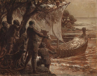 Kong Skjold arrive au Danemark - Luplau Janssen — artwork view