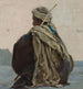 Luxor Arab Sitting Three-Quarter Back - Henry Brokman — artwork view