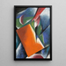 Architectural Painting - Lioubov Popova — framed artwork on a wall